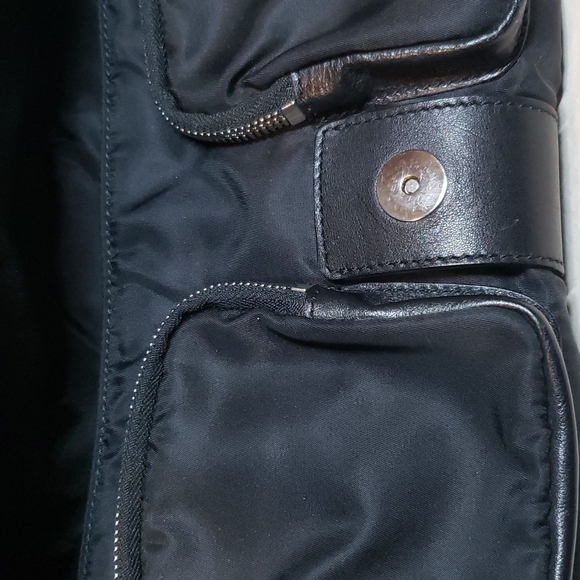 Prada Leather/Canvas Handbag - Picture 12 of 12